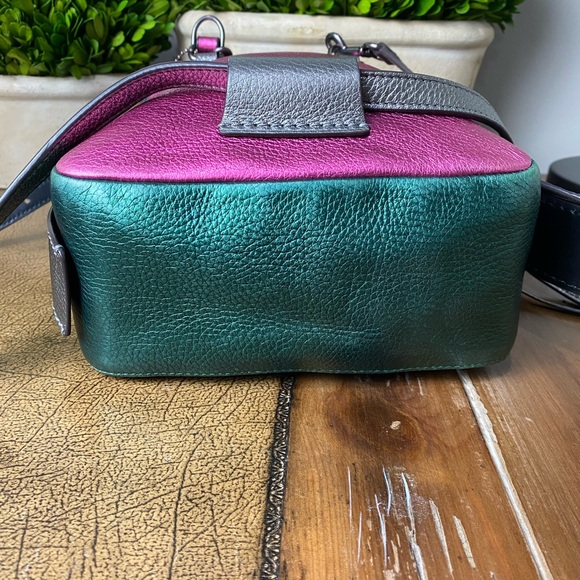 Coach Metallic Colorblock Andi Backpack – 2018 (Style F49123) - Picture 7 of 13